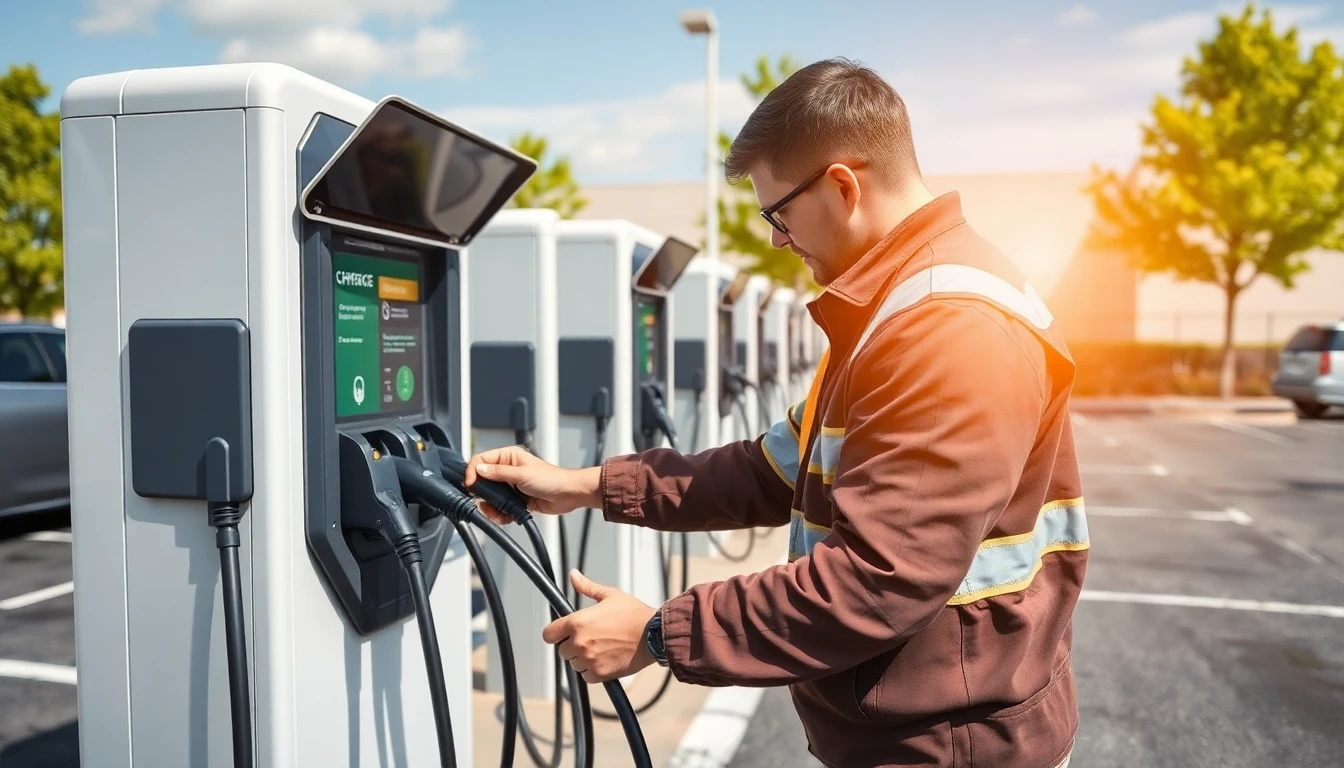 Commercial EV Charging Stations